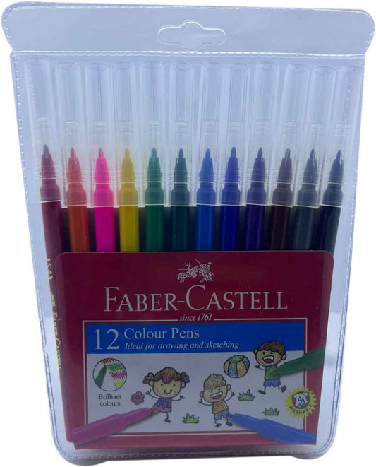 Faber Castell 12 Colour Pens