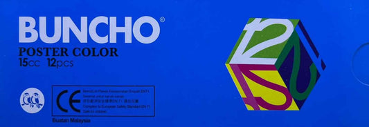 BUNCHO Poster Colour 12pcs